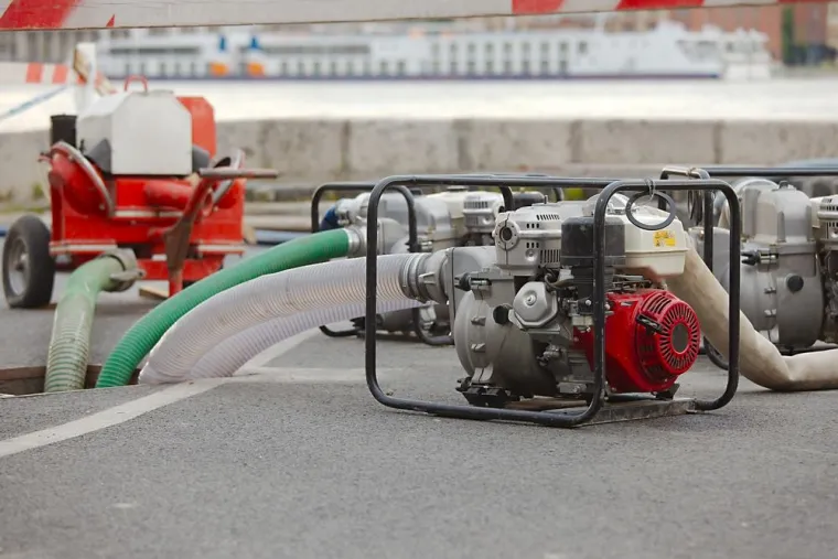 Motorisation de pompe de relevage, Abbeville, ELBE